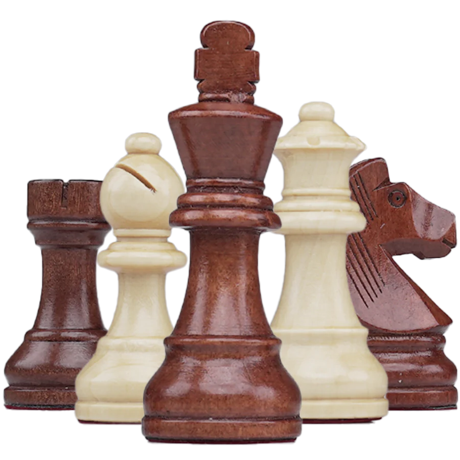 Wooden Chess Pieces - Pro